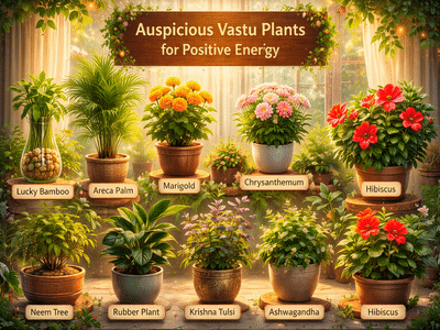 Top Vastu Plants to Attract Positive Energy and Remove Negativity at Home