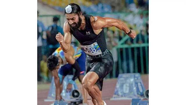 Gurindervir Singh Makes History as Fastest Indian in 100m Sprint