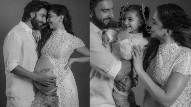 Ranveer Singh, Deepika Padukone break the internet with ADORABLE PICS with Dua on her second birthday, the actress flaunts baby bump ahead of second child's arrival