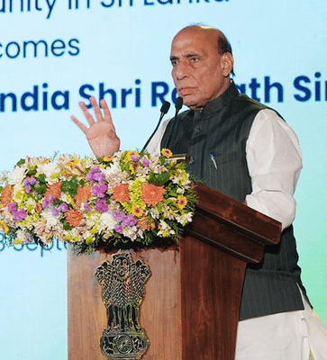 Rajnath Singh begins historic visit to Sri Lanka, reaffirms strong ties