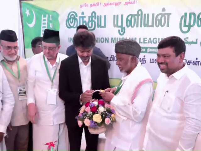 Tamil Nadu CM Vijay meets IUML chief, other leaders in Chennai