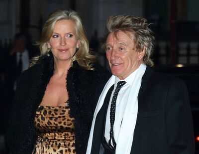Rod Stewart says 'we've all noticed' as he talks huge 'change' in wife ...