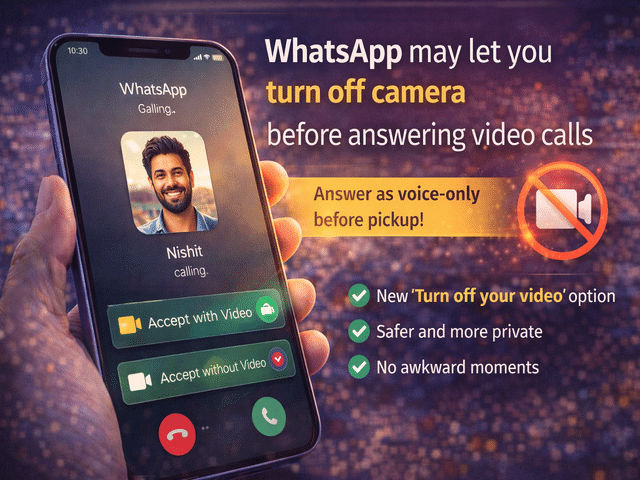 WhatsApp Testing New Video Call Feature: Answer Calls Without Turning ...