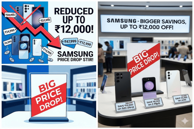 Samsung created a stir, reducing the price of these phones by up to Rs ...