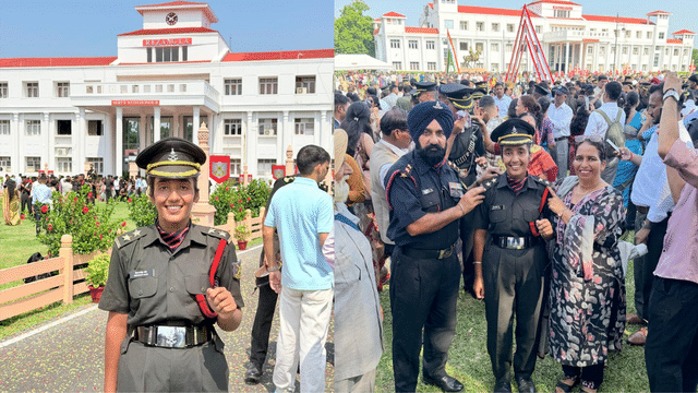 Army dream runs in the family: Ambala's Simranjit Kaur returns home as lieutenant
