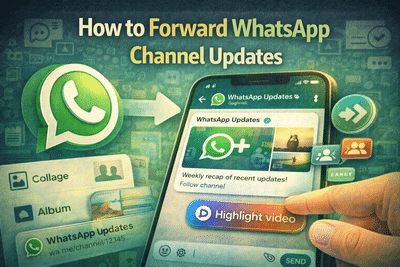 WhatsApp Channels Guide: How to Forward Channel Updates to Friends and ...