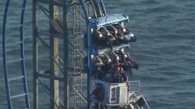 Successful Rescue of Eight Riders from Stalled Texas Roller Coaster