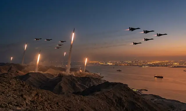 Air raid sirens in Bahrain as Iranian missiles, drones head for Gulf ...