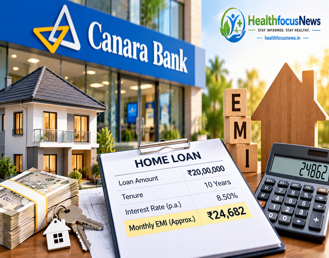 ₹20 Lakh Home Loan EMI 2026: Check Canara Bank Interest Rates and 10 ...