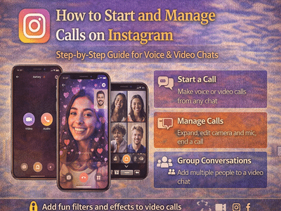 How to Make and Manage Voice or Video Calls on Instagram: Step-by-Step ...