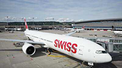 Swiss plane suffers engine problem, aborts takeoff at Delhi; passengers ...