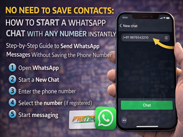 No Need to Save Contacts: How to Start a WhatsApp Chat With Any Number ...