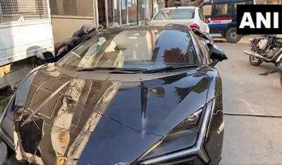 Controversy Erupts After Lamborghini Crash in Kanpur Raises Questions ...