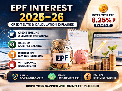 EPF Interest 2025–26 Explained: Credit Timeline, Rate and Step-by-Step ...