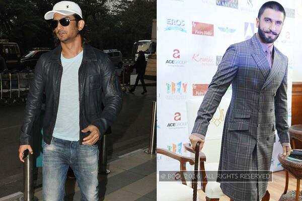 Sushant Singh Rajput gave Ranveer Singh a royal ignore?