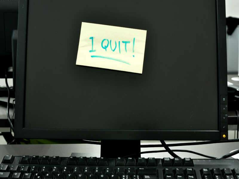 ​There is no job security