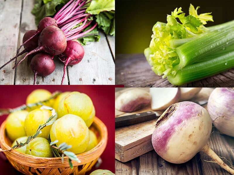 single vegetables pictures with names