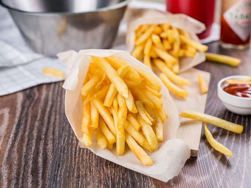 Russet Burbank Fries Snoozle McDonald's French Fries have