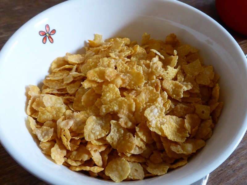 Corn Flakes Fruit Basket