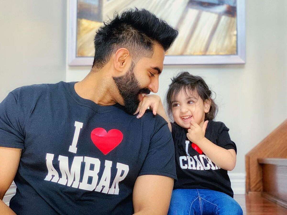 Pic: Parmish Verma calls his niece Ambar 'calm in the chaos'