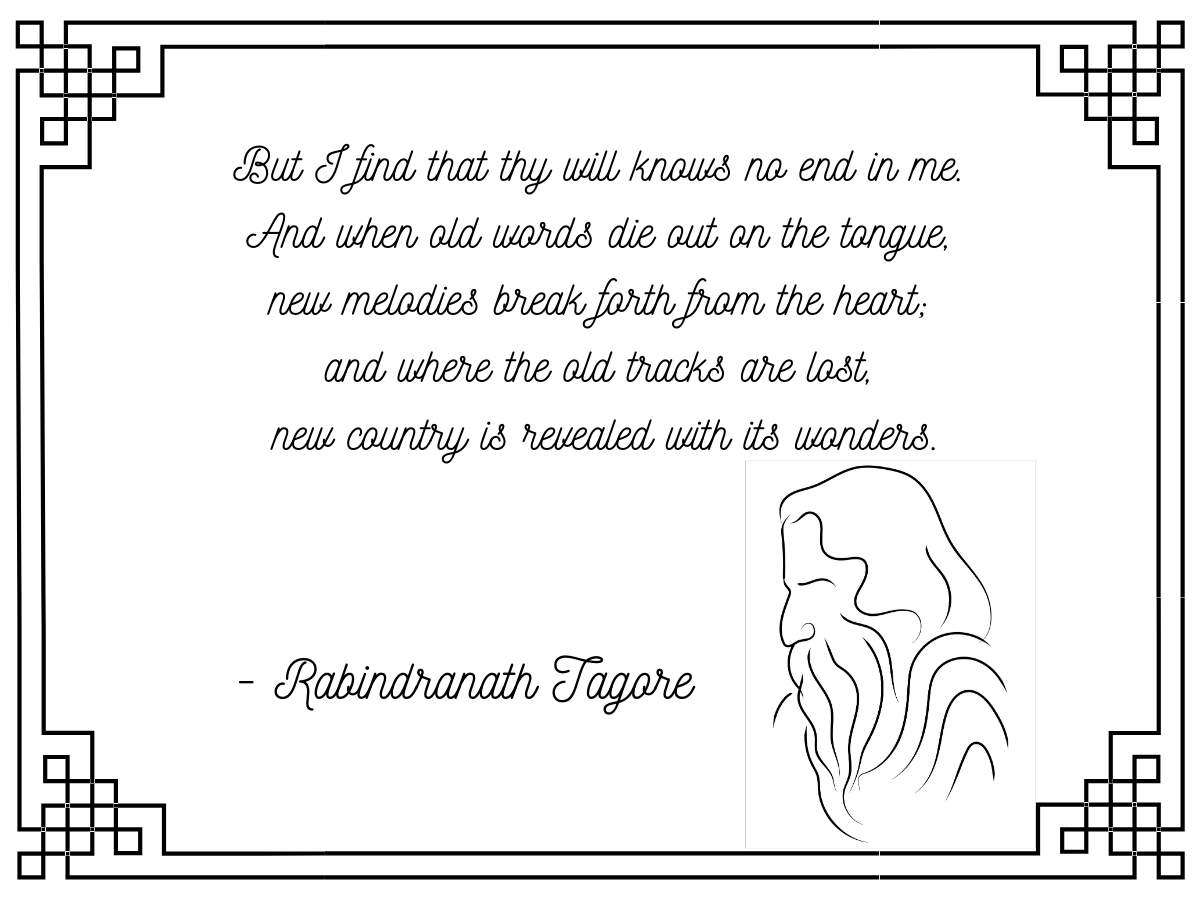 Memorable Lines By Rabindranath Tagore That Are Relevant Even