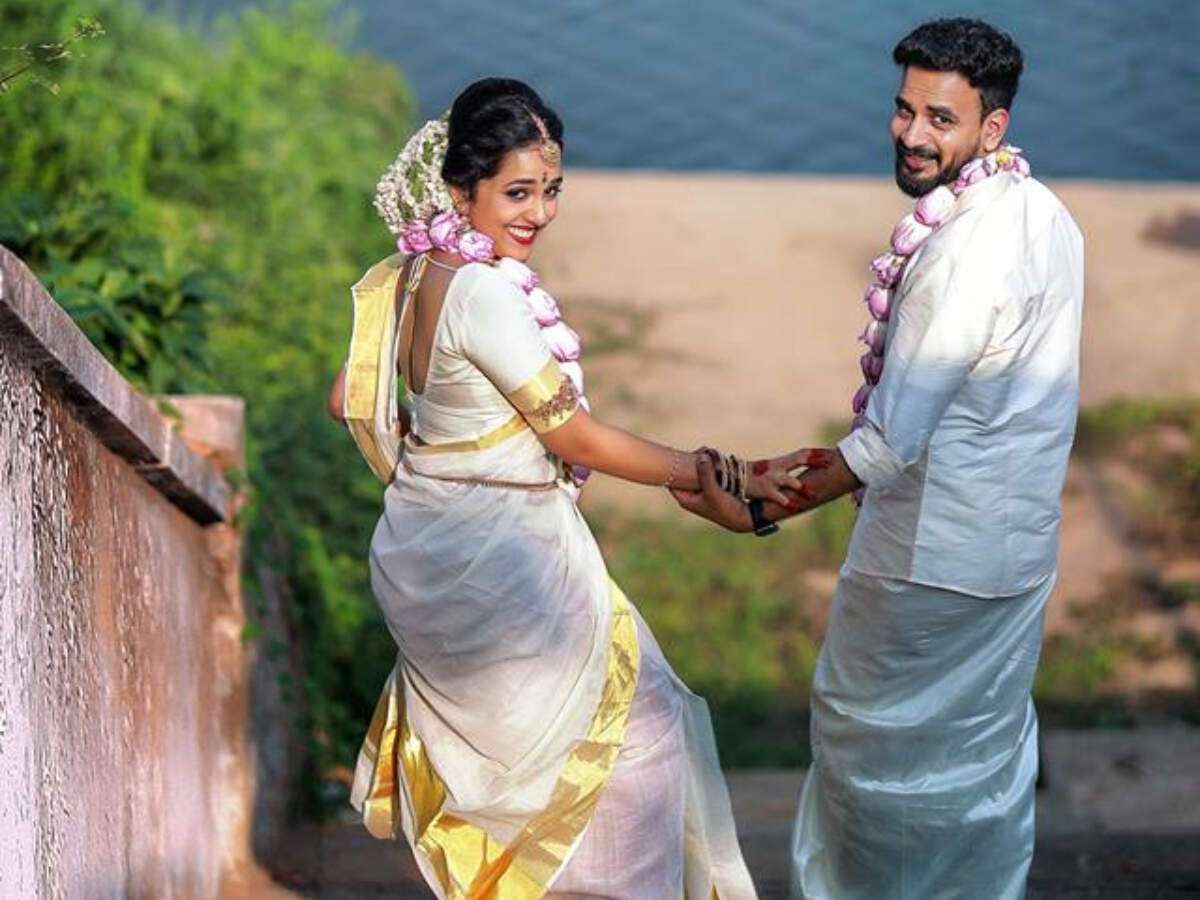 This South Indian Couple S Wedding Shoot In Traditional Wedding