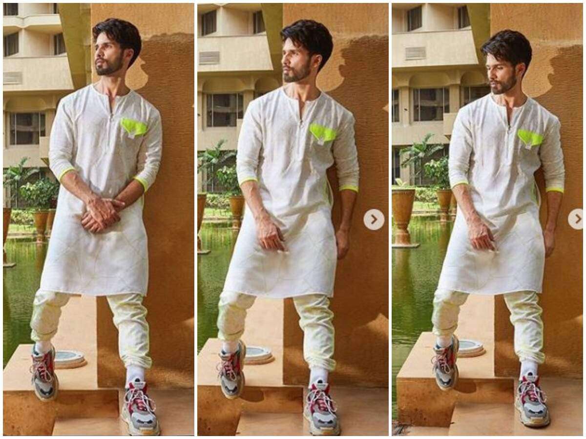 Shahid kapoor kurta pajama design sale