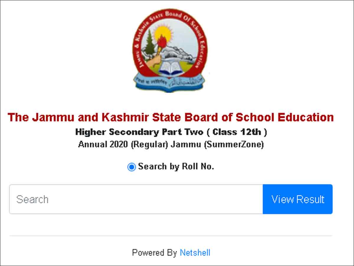 Jkbose 12th Result Jkbose Class 12th Result Announced For Jammu Region Download Here Times Of India