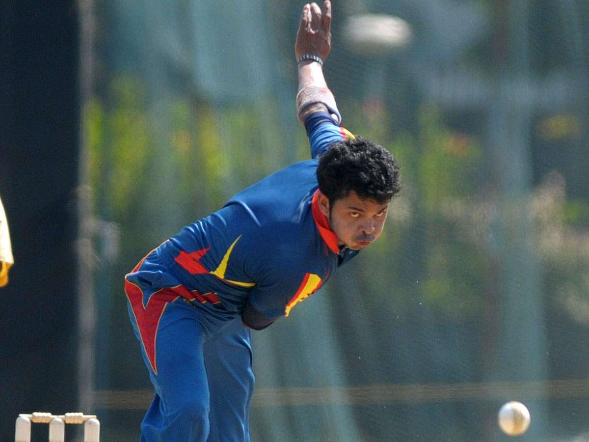 Syed Mushtaq Ali Trophy Sreesanth Sweats It Out In Warm Up Fixtures Cricket News Times Of India