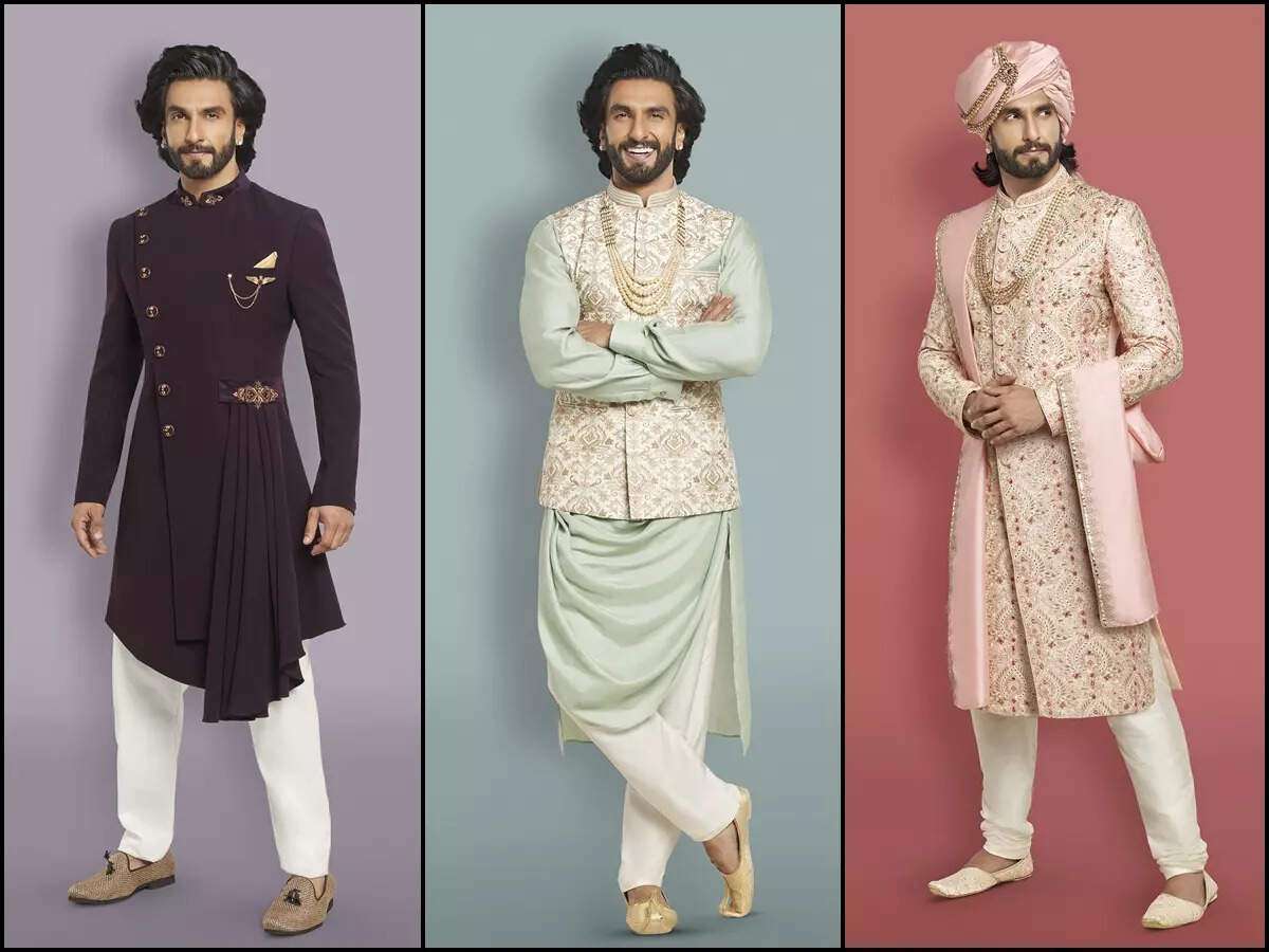 Ranveer Singh Kurta set with Vest - New Arrival